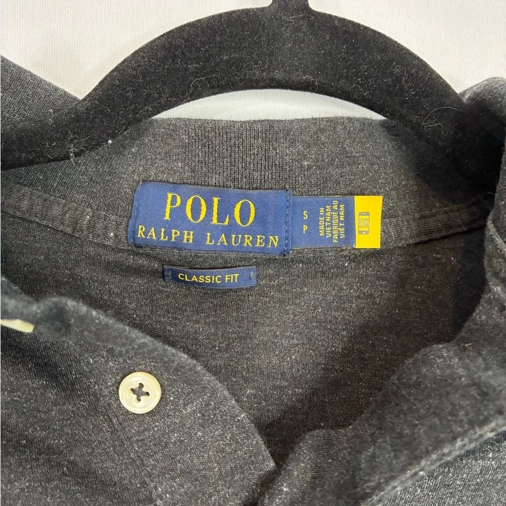 Polo by Ralph Lauren Men's Charcoal Polo Shirt